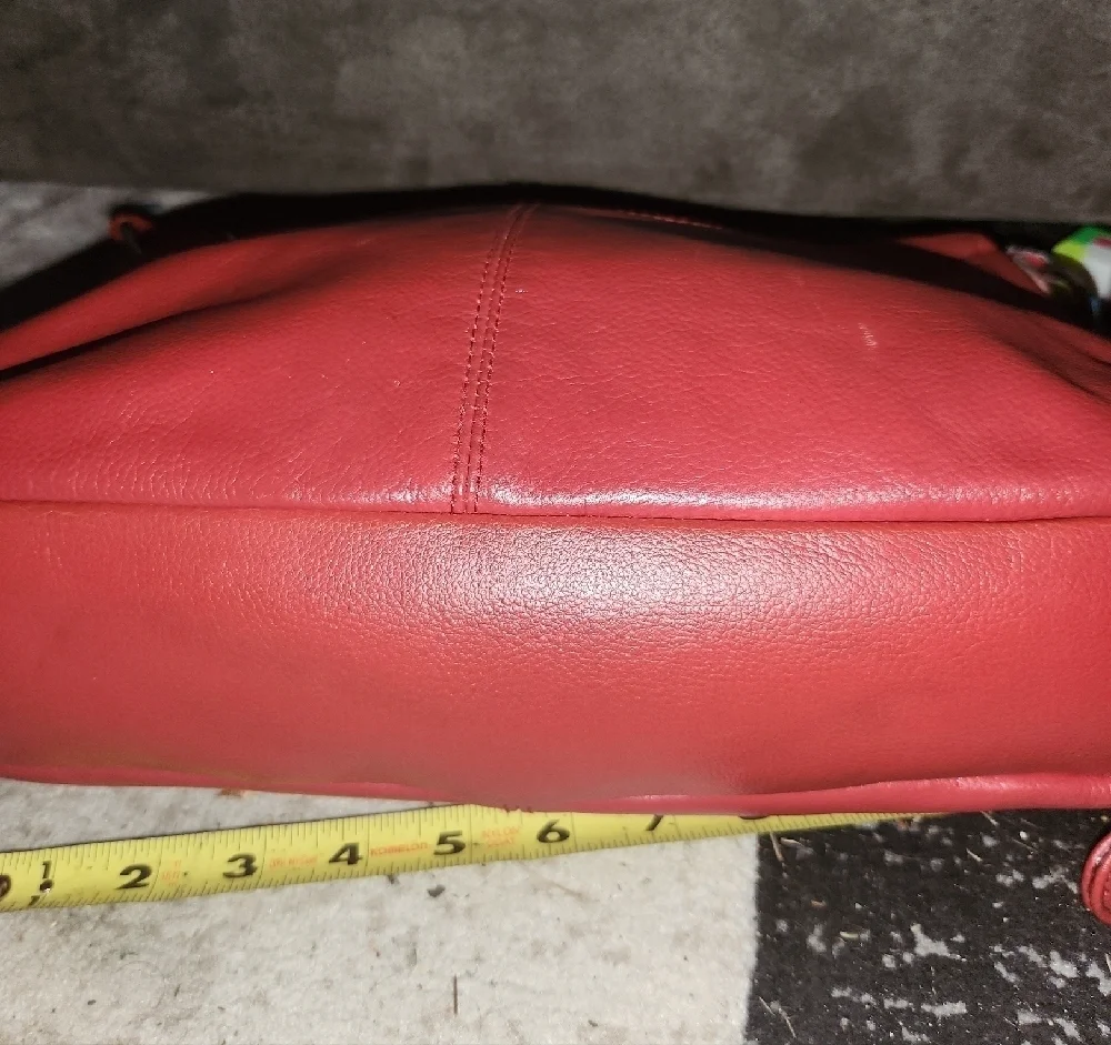 Stone & Co. Cherry Red Shoulder Bag